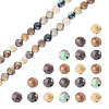 1 Strand Natural HuBei Turquoise Beads Strands G-TA0003-45-2