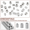 42Pcs 3 Style 303 Stainless Steel Beads STAS-UN0055-45-5