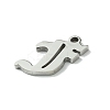 Non-Tarnish 201 Stainless Steel Pendants STAS-B055-01P-F-2