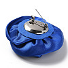 Flower Cloth with Plastic Pearl Brooch Pin LS-JEWB-K013-01P-04-2