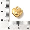 Ion Plating(IP) 304 Stainless Steel Charms STAS-I321-62G-3