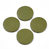 Painted Natural Wood Beads X-WOOD-S049-02A-05-1
