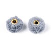 Imitation Rabbit Hair European Beads FIND-WH0126-574Q-2