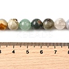 Natural Quartz Crystal & Rhodochrosite & Rose Quartz & Amethyst & Strawberry Quartz & Tourmalinated Quartz/Black Rutilated Quartz Beads Strands G-B143-A01-8mm-6