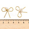 304 Stainless Steel Stud Earrrings EJEW-U065-01A-G-3