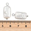 Natural Freshwater Pearl Keshi Pearl Pendants STAS-D378-02P-3