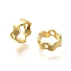 Rack Plating Brass Bead Frame KK-M309-35A-G-1