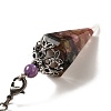 Natural Tourmaline Dowsing Pendulum Big Pendants G-H285-02P-06-4