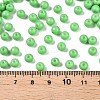 Opaque Baking Paint Glass Beads DGLA-T004-02P-4