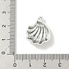 Marine Organism Tibetan Style Alloy Pendants FIND-B050-33AS-02-3