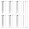 120Pcs Transparent Acrylic Sheets FIND-GA0007-20B-1