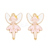 Rack Plating Alloy Enamel Pendants FIND-A040-08A-01G-1