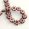 Handmade Millefiori Glass Bead Strands LK-R006-15F-2