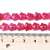 Dyed Natural Malaysia Jade Star Beads Strands G-Z080-A01-03-5