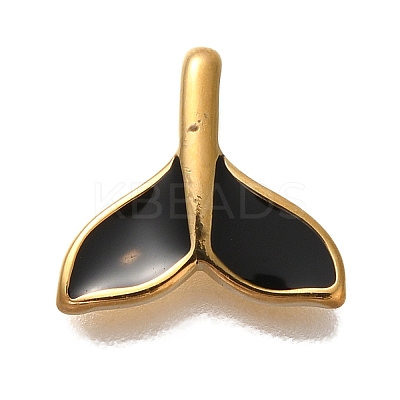 Ion Plating(IP) 304 Stainless Steel Enamel Charms STAS-P371-071G-1