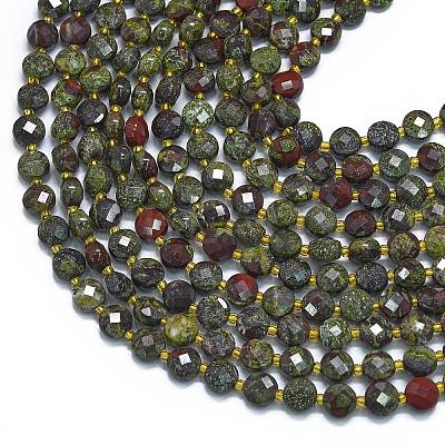 Natural Dragon Blood Beads Strands G-K389-B60-01-1