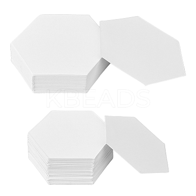200Pcs 2 Style Paper Quilting Templates DIY-DC0002-71-1