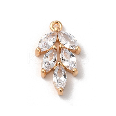 Brass Pendants KK-C017-083G-1