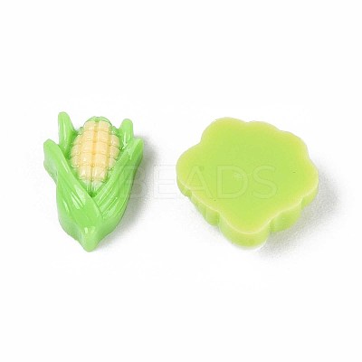 Vegetables Theme Opaque Resin Cabochons CRES-T025-25-1