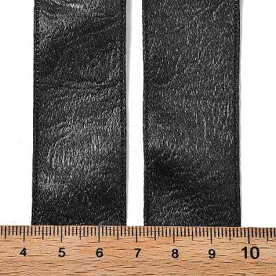Imitation Leather Polyester Ribbon DIY-R050-02A-1