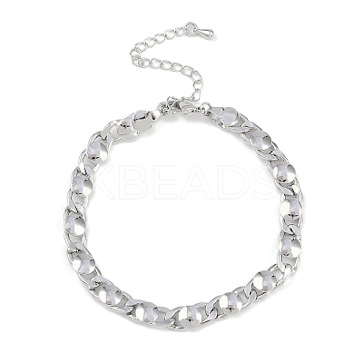 Rack Plating Brass Bracelets for Women BJEW-K244-06P-1