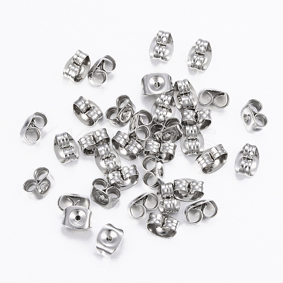 Tarnish Resistant 304 Stainless Steel Ear Nuts X-STAS-H413-01P-1