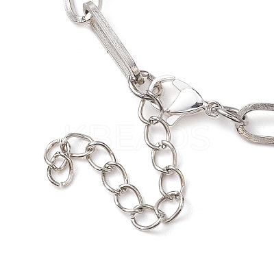 Flower Glass Seed Bead & Shell Pearl Pendant Necklaces NJEW-JN04740-1