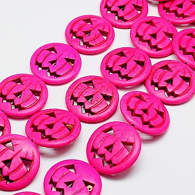 Synthetic Turquoise Beads Strands TURQ-G115-15mm-M-1