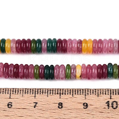 Dyed Natural White Jade Beads Strands G-T142-6mm-05B-1