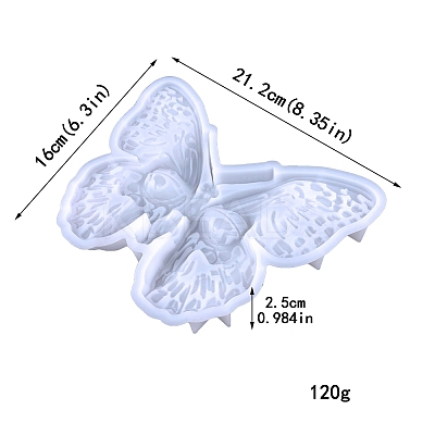 Butterfly Food Grade Silicone Halloween Pendant Decration Molds SIMO-PW0006-055-1