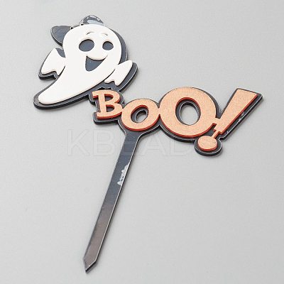 Acrylic Ghost Cake Insert Card Decoration DIY-H109-21-1