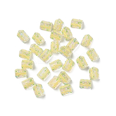 Transparent Glass Beads GLAA-C026-02E-1