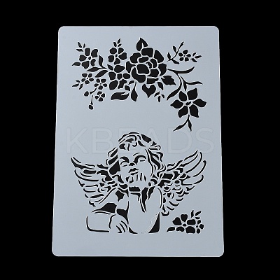 Plastic Hollow Out Drawing Painting Stencils Templates DIY-Z024-01C-1