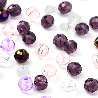 Glass Beads Strands EGLA-YW0001-14B-1