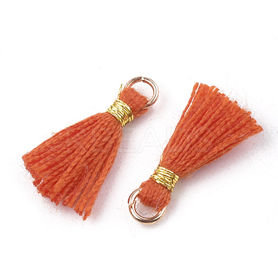 Polycotton(Polyester Cotton) Tassel Pendant Decorations FIND-S281-20-1