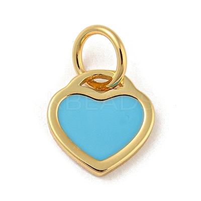 Rack Plating Brass Charms KK-A200-03G-05-1