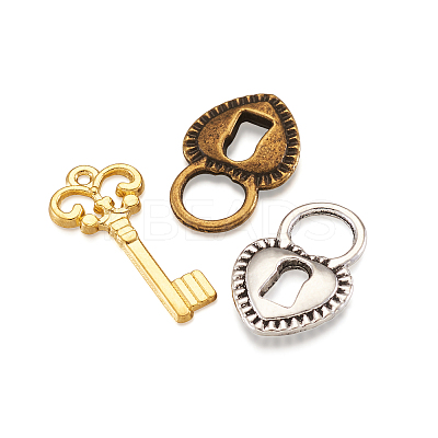 Tibetan Style Alloy Pendants TIBEP-TA0002-35-1