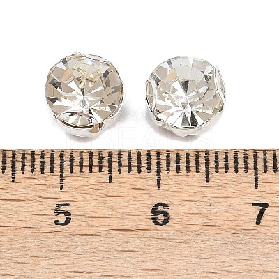 Flat Round Sew on Rhinestone Montee Beads STAS-B107-01E-01S-1
