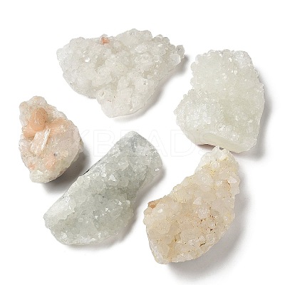 Rough Nuggets Natural Apophyllite Healing Stone DJEW-P006-01B-1