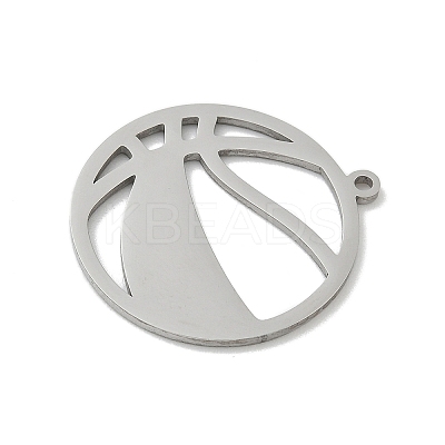 304 Stainless Steel Pendants STAS-F326-05P-1
