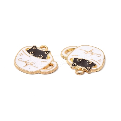 Alloy Enamel Pendants X-ENAM-C005-15G-1