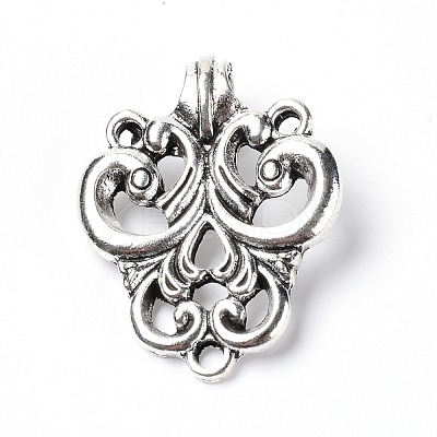 Alloy Hook Button PALLOY-WH0082-64-1