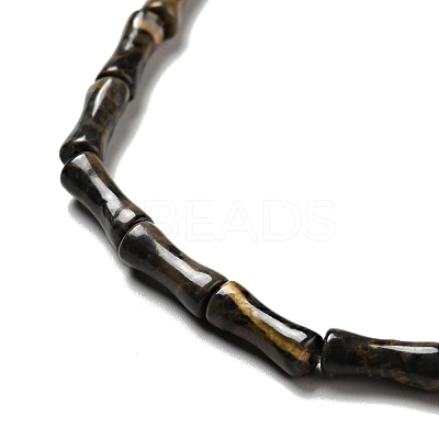 Natural Coffee Jasper Beads Strands G-C245-01-1