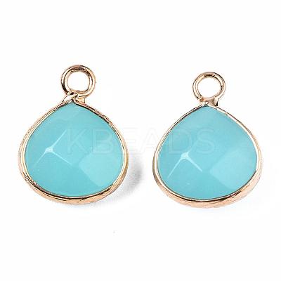 Natural White Jade Pendants G-Q963-02-1