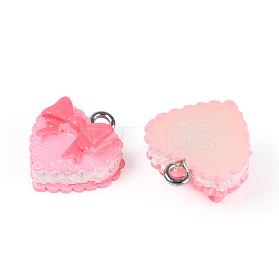 Resin Pendants X-RESI-T010-07-1