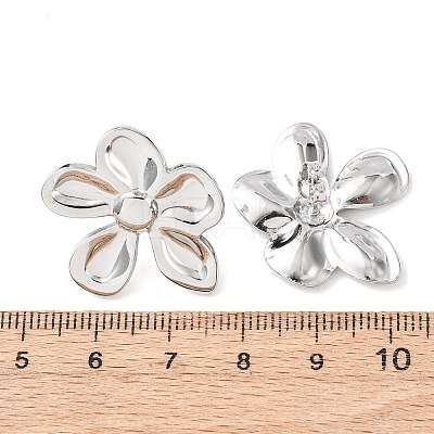 304 Stainless Steel Stud Earrings LS-EJEW-I323-01P-03-1