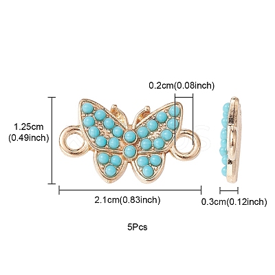 Alloy Connector Charms PALLOY-YW0001-58-1