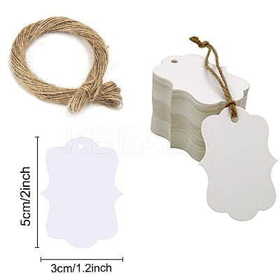 Kraft Paper Gift Tags SCRA-PW0004-176A-1