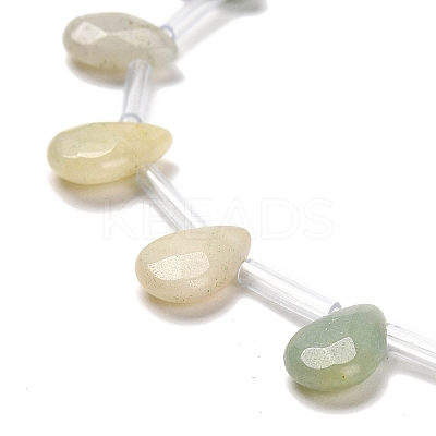 Natural Flower Amazonite Beads Strands G-Q167-A10-01-1