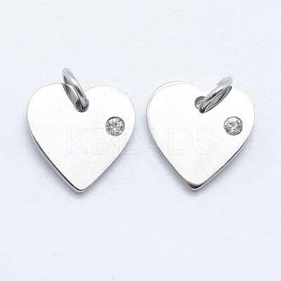 316 Surgical Stainless Steel Pendants STAS-J038-05P-1